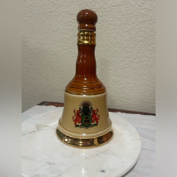 1969 Jim Beam Bell Shaped Decanter Bell's Royal Vat Scotch Whiskey Nuna Semper - Picture 3 of 9